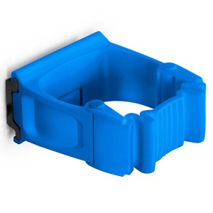 Vikan Toolflex One Holder TF2-5 Blue - 2-Pack with Wall Adapter for Efficient Tool Organization